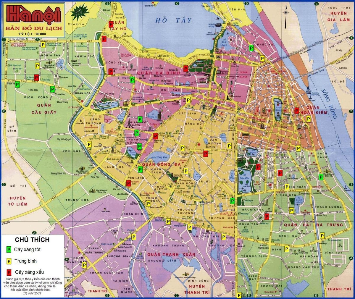 Kat jeyografik nan hanoi sou