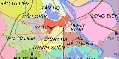 Kat jeyografik nan dong ha distri hanoi