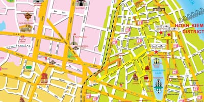 Se Hanoi old sezon kat jeyografik la touris